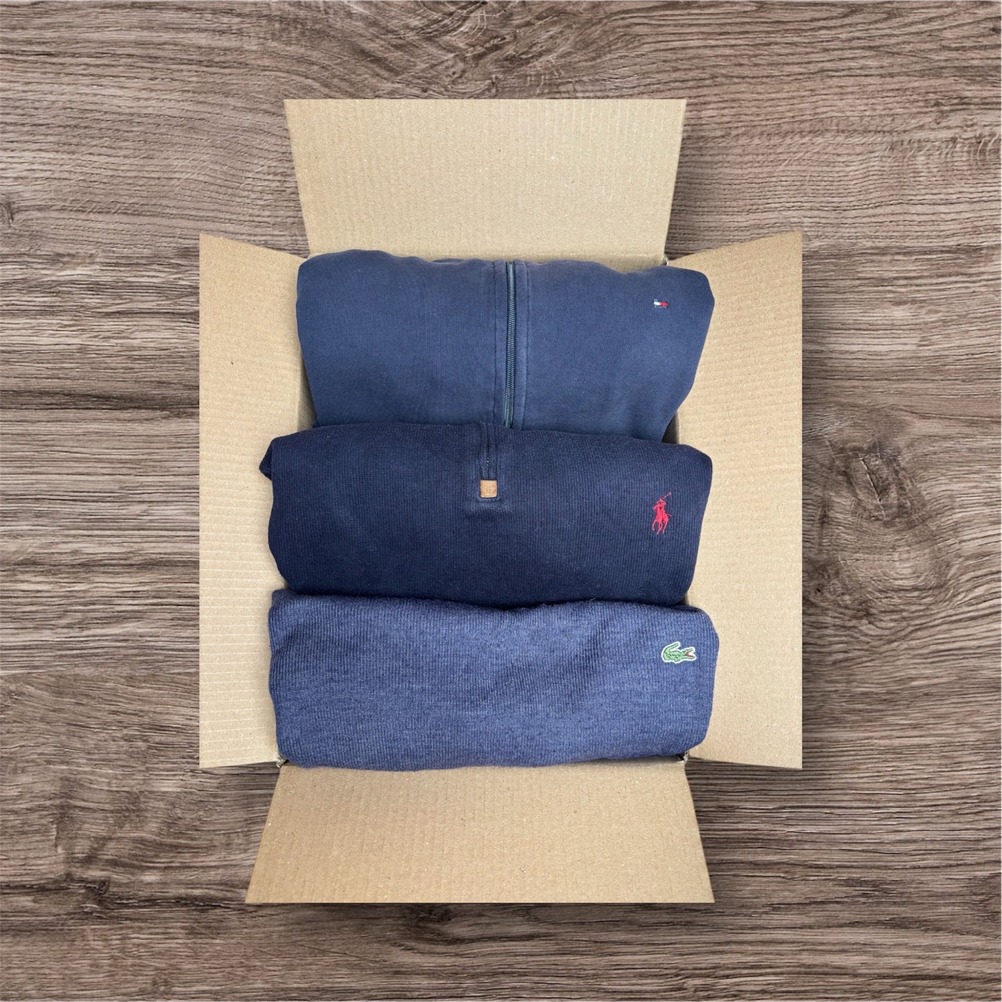 3x Ralph Lauren/Tommy/Lacoste Box